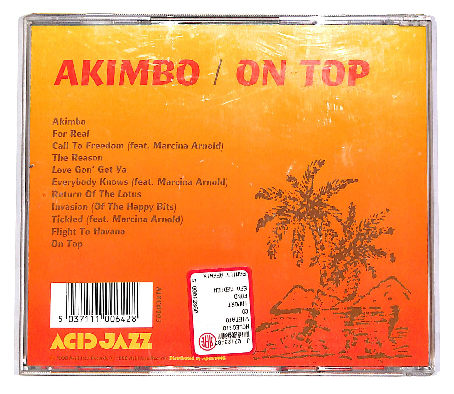 EBOND Akimbo - On Top CD CD045951