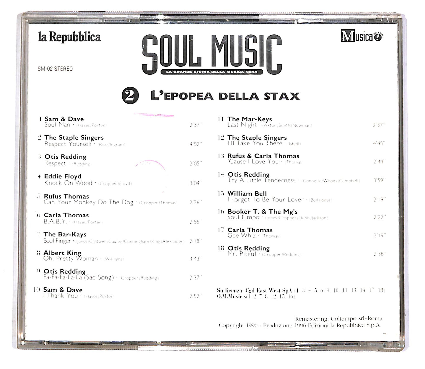 EBOND Various - L'Epopea Della Stax Vol.2 EDITORIALE CD CD046045