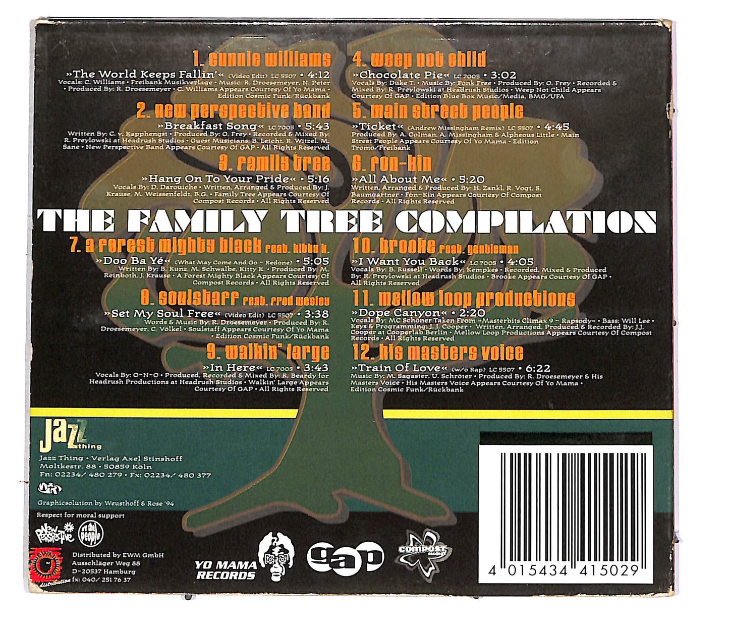EBOND Various - The Family Tree Compilation CD CD046113