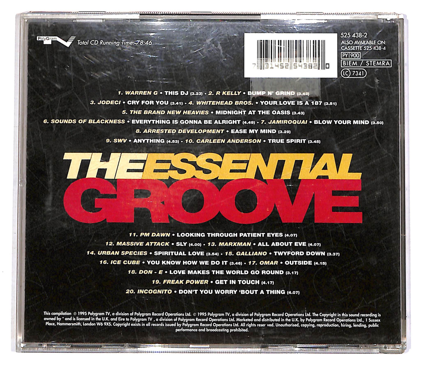 EBOND Various - The Essential Groove CD CD046118