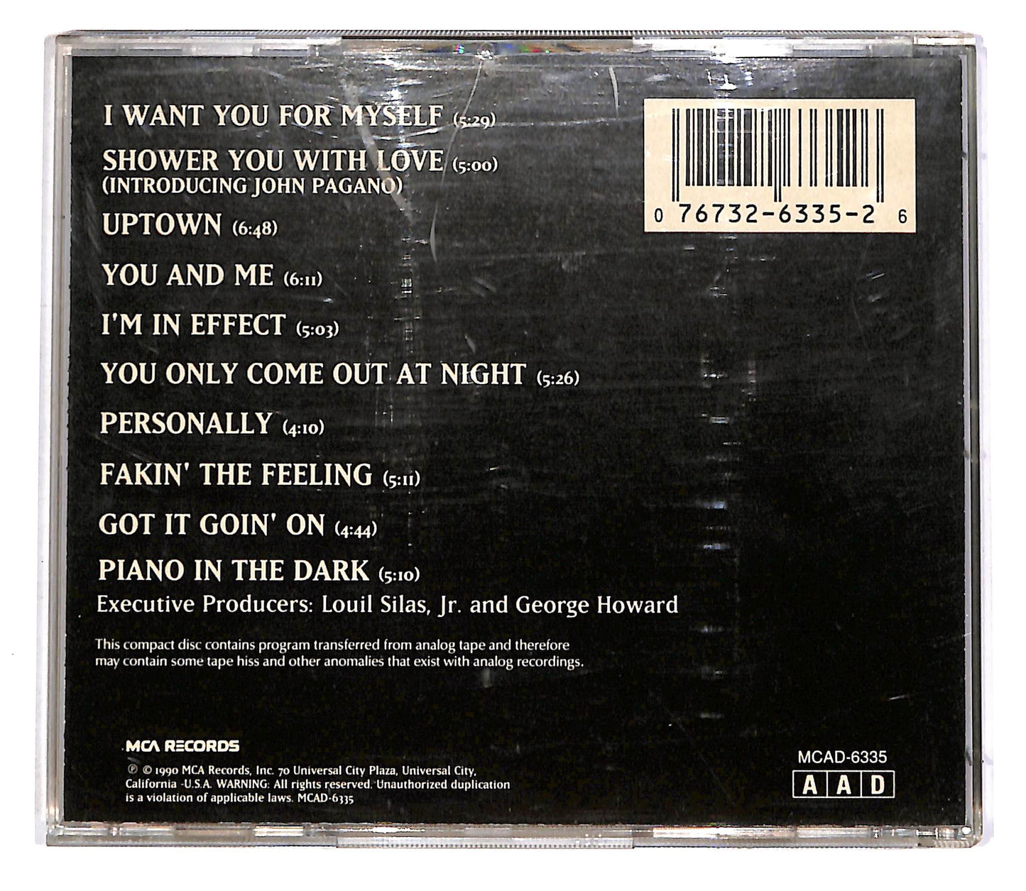 EBOND George Howard - Personal CD CD046126