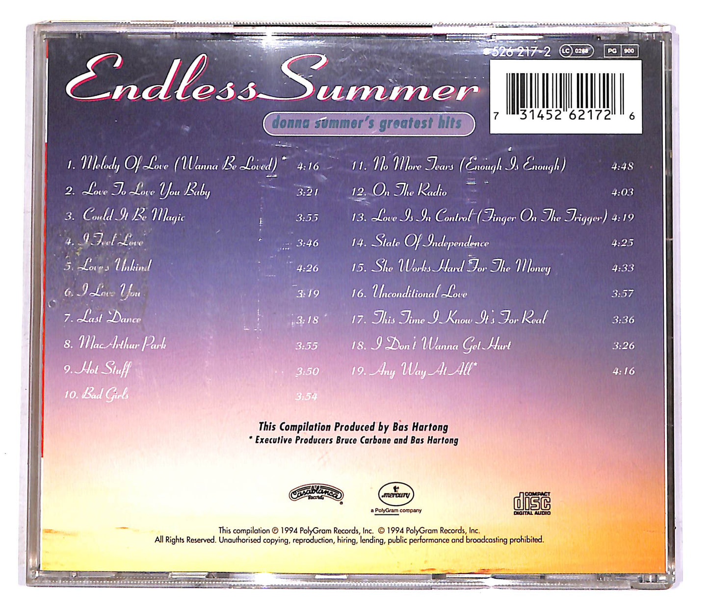 EBOND Donna Summer - Endless Summer CD CD046302
