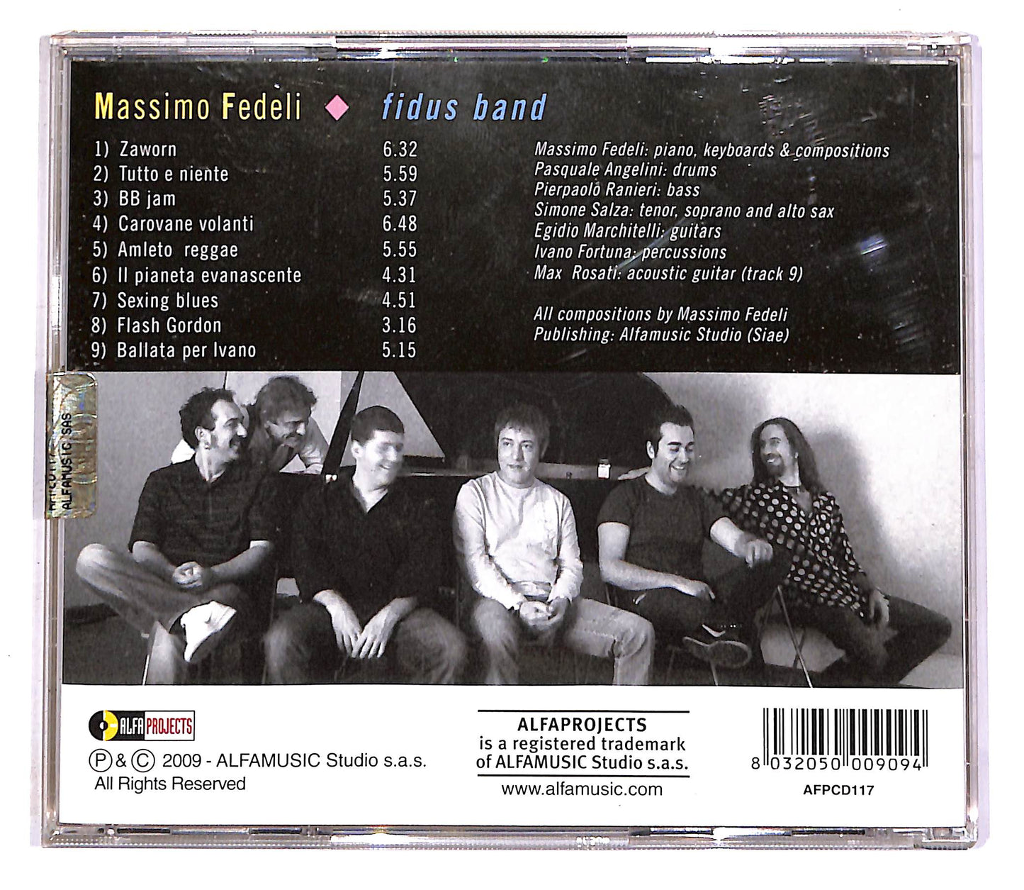 EBOND Massimo Fedeli - Fidus Band CD CD046324