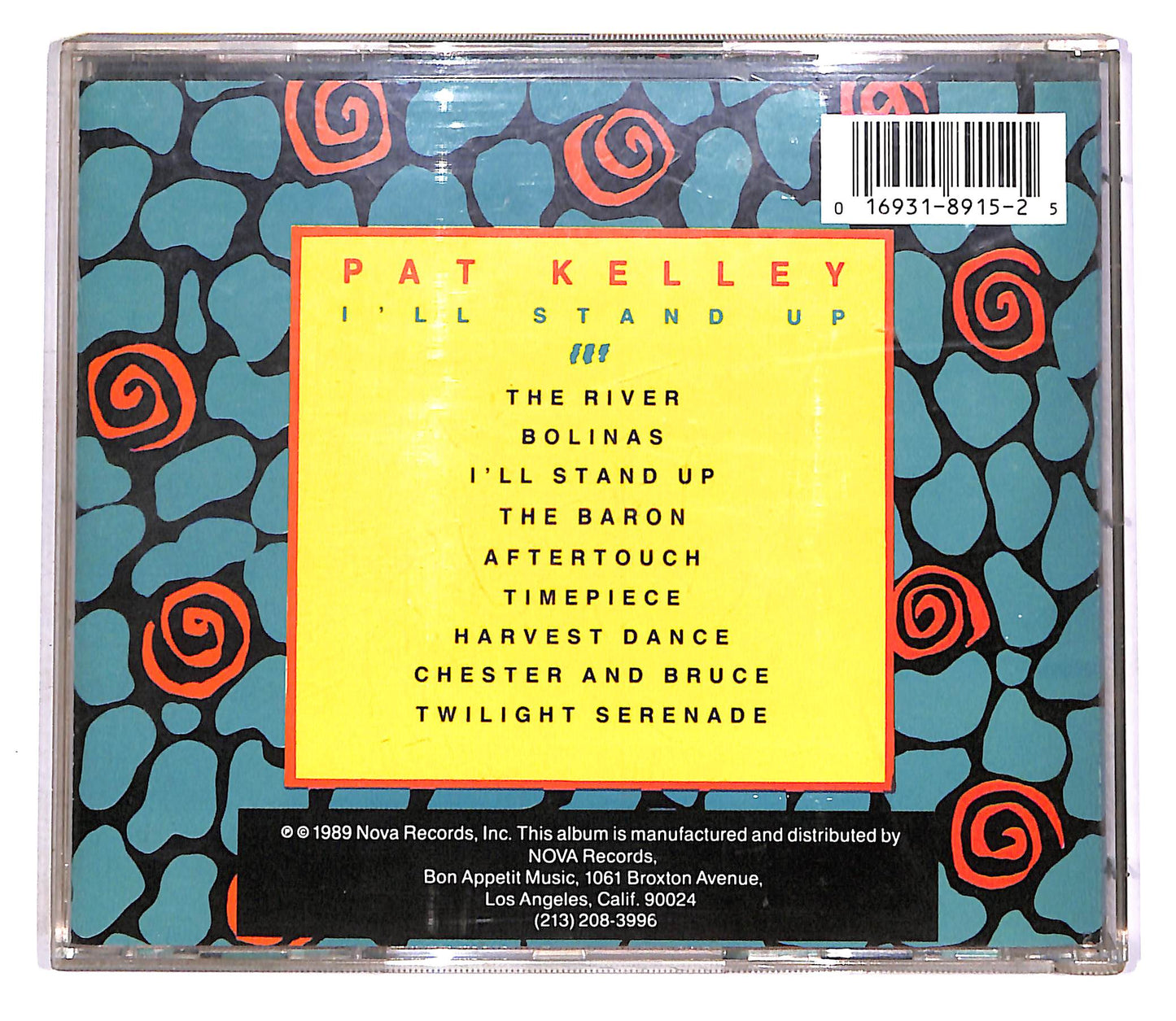 EBOND Pat Kelley - I'll Stand Up CD CD046346