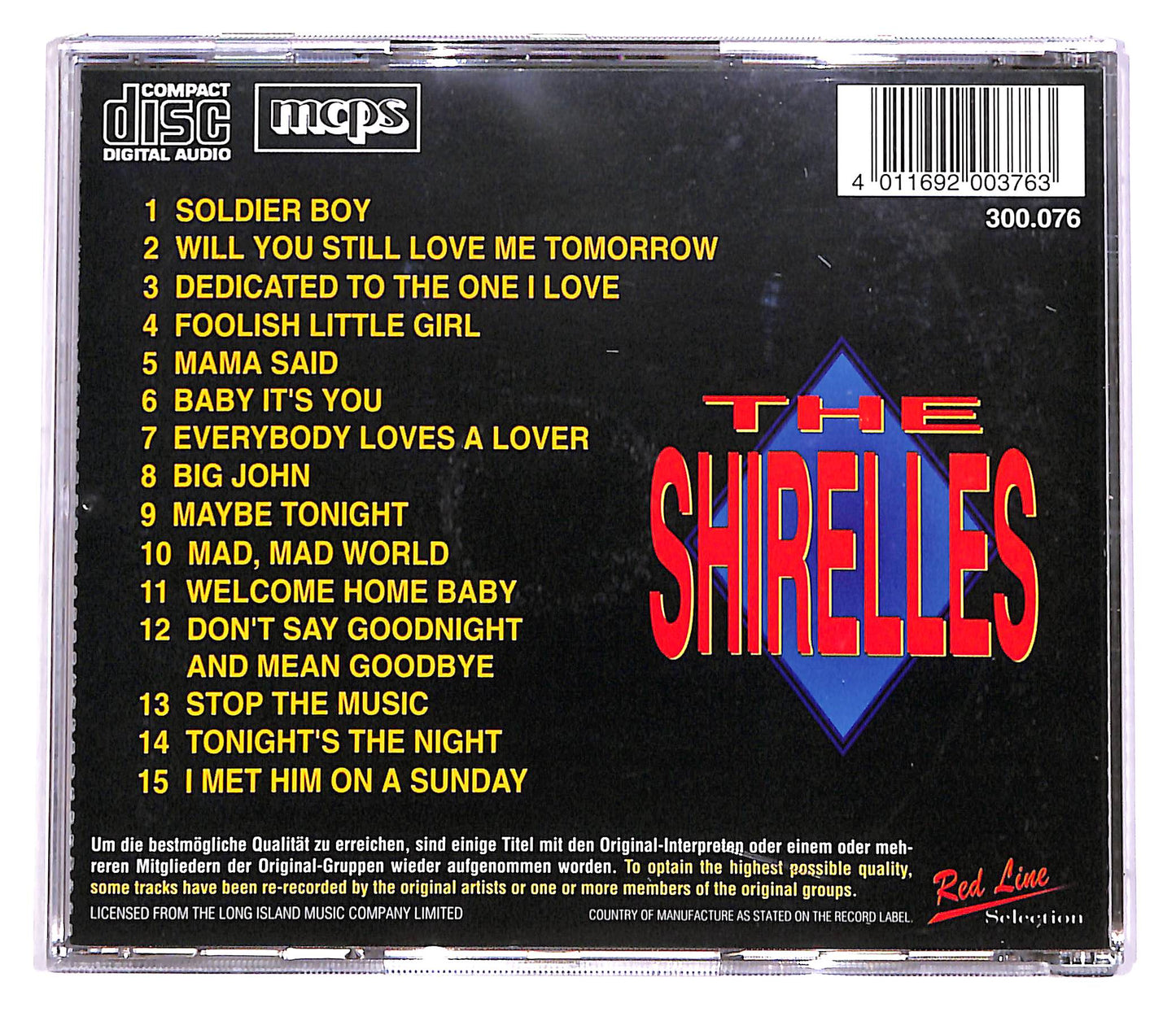 EBOND The Shirelles - Greatest Hits CD CD046815