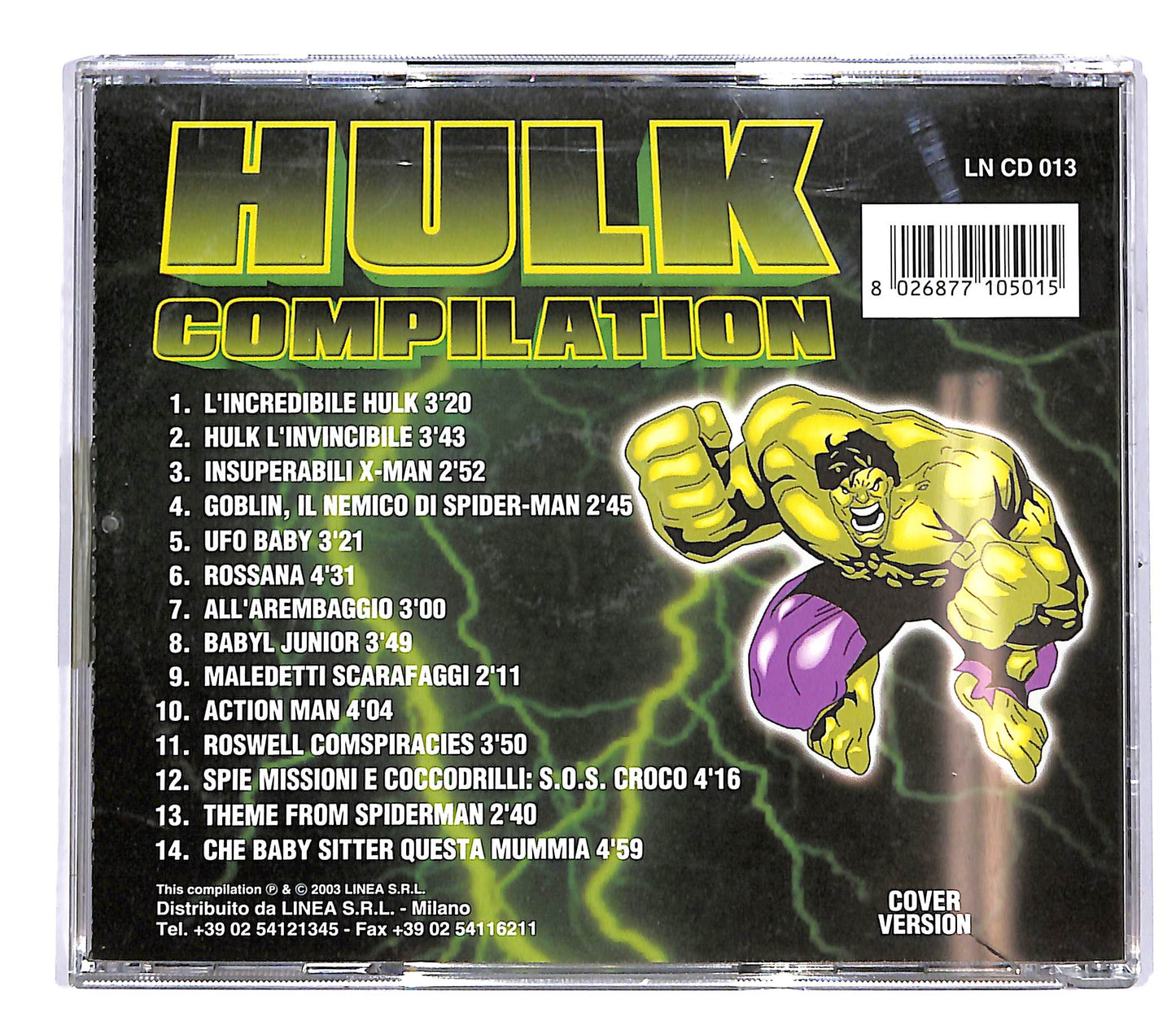 EBOND Various - Hulk Compilation CD CD047603