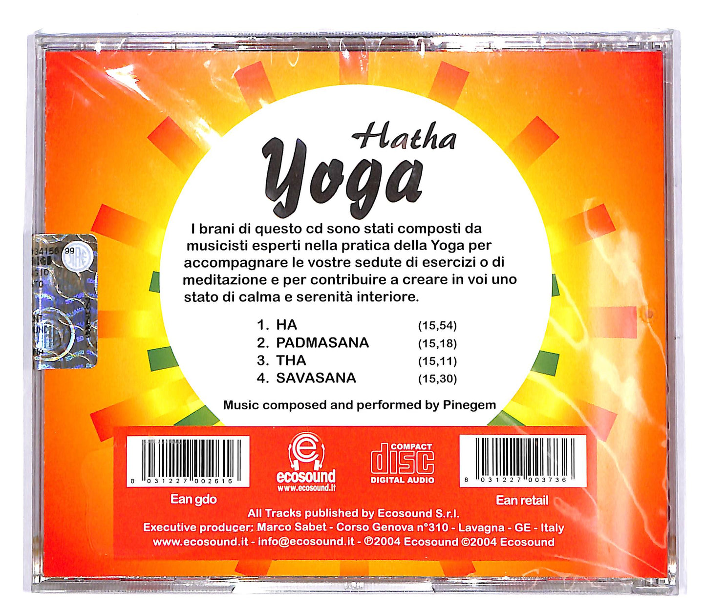 EBOND Various - Hatha Yoga CD CD047612