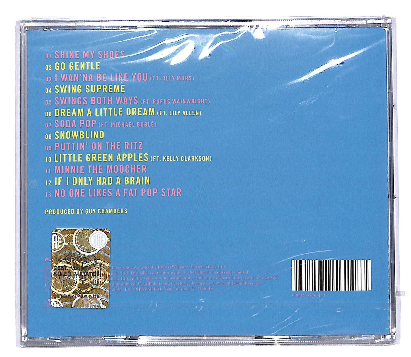 EBOND Robbie Williams - Swings Both Ways CD CD047625