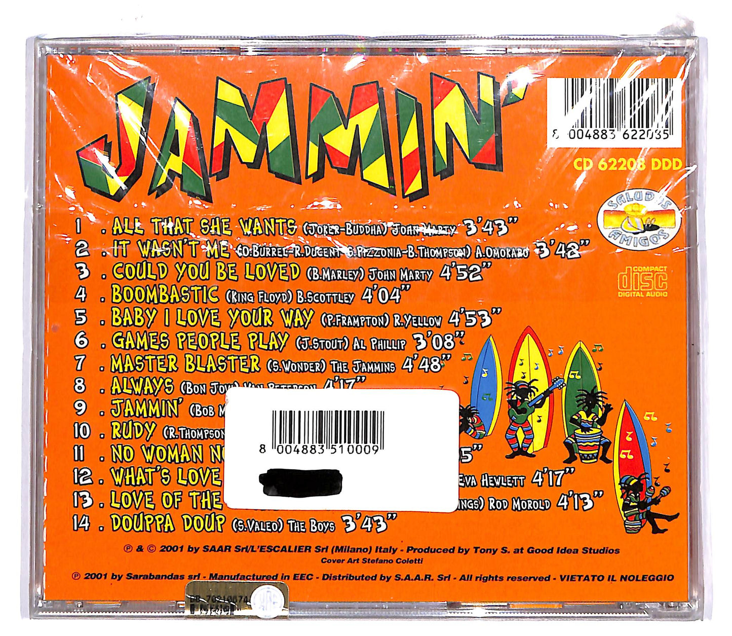 EBOND Various - Saludos Amigos Jammin' CD CD047660