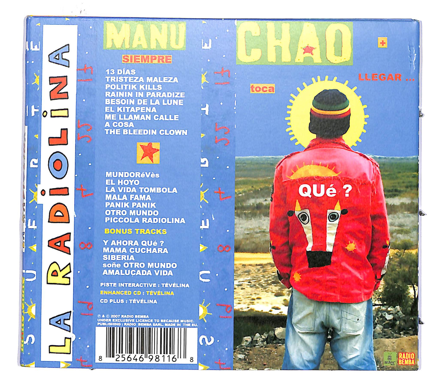 EBOND Manu Chao - La Radiolina CD CD047730