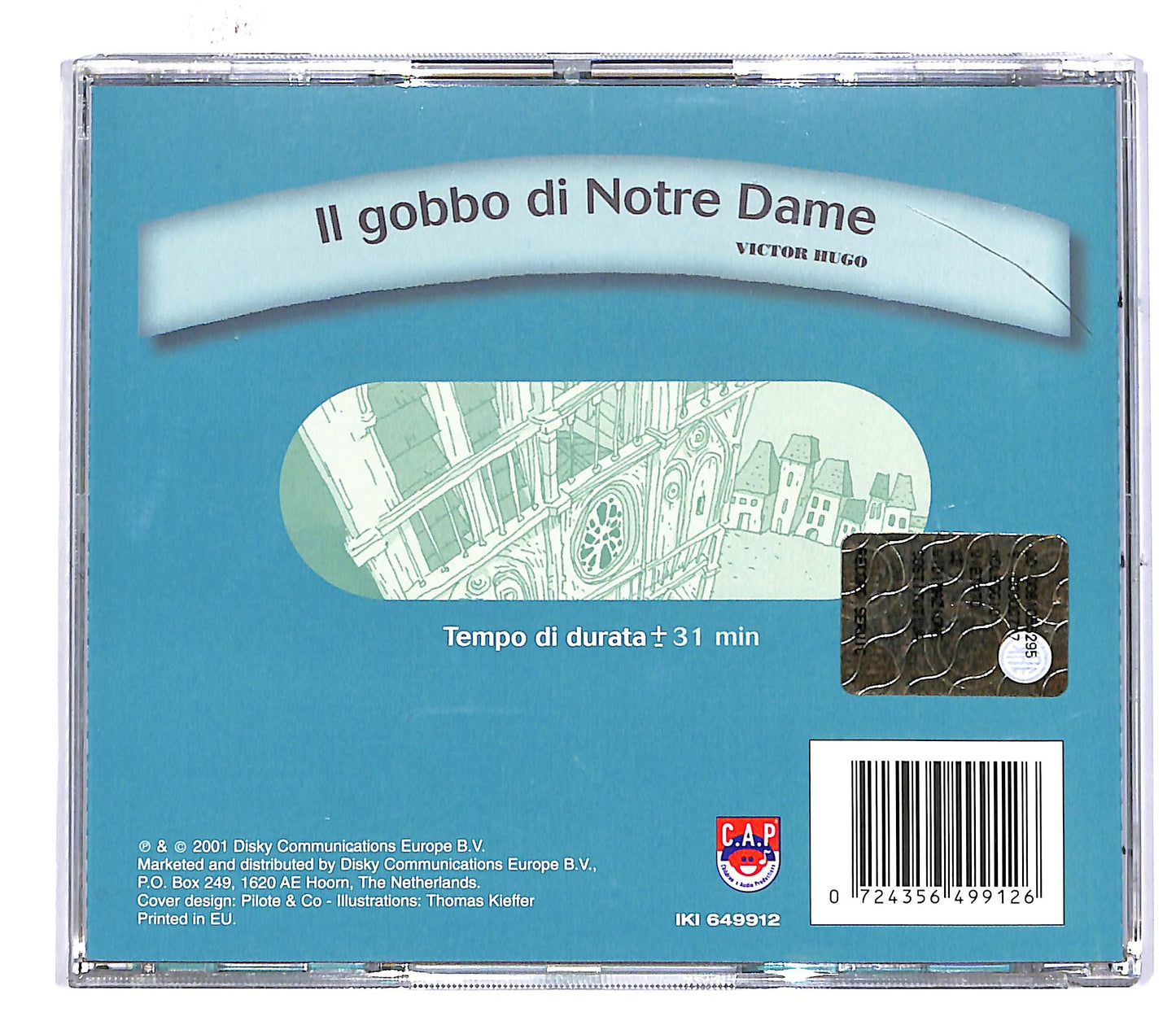 EBOND Victor Hugo - Il Gobbo Di Notre Dame (Audiobook) CD CD047809