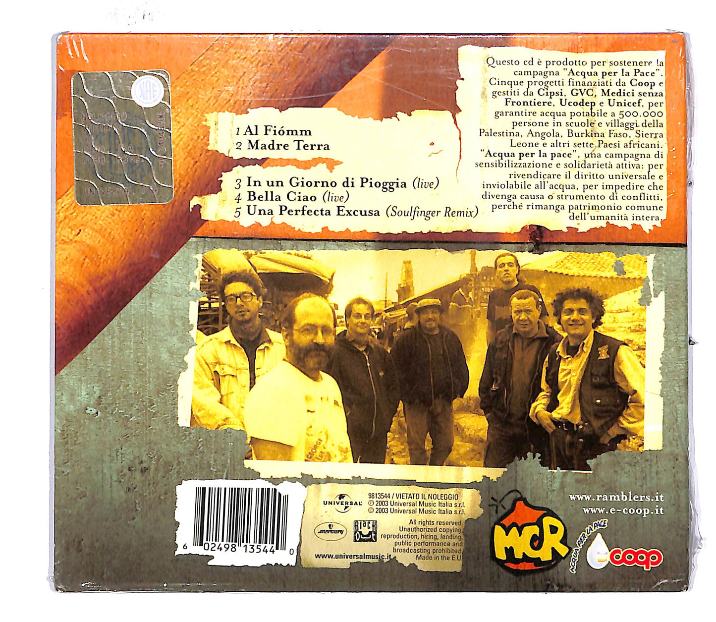 EBOND Modena City Ramblers - Gocce CD CD047810
