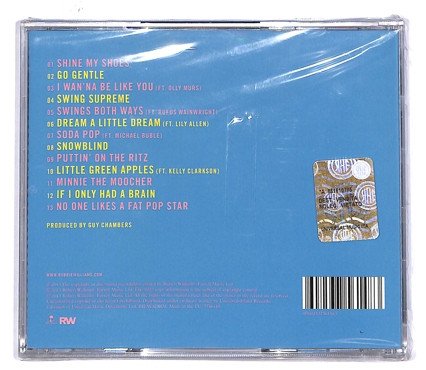 EBOND Robbie Williams - Swings Both Ways CD CD047811