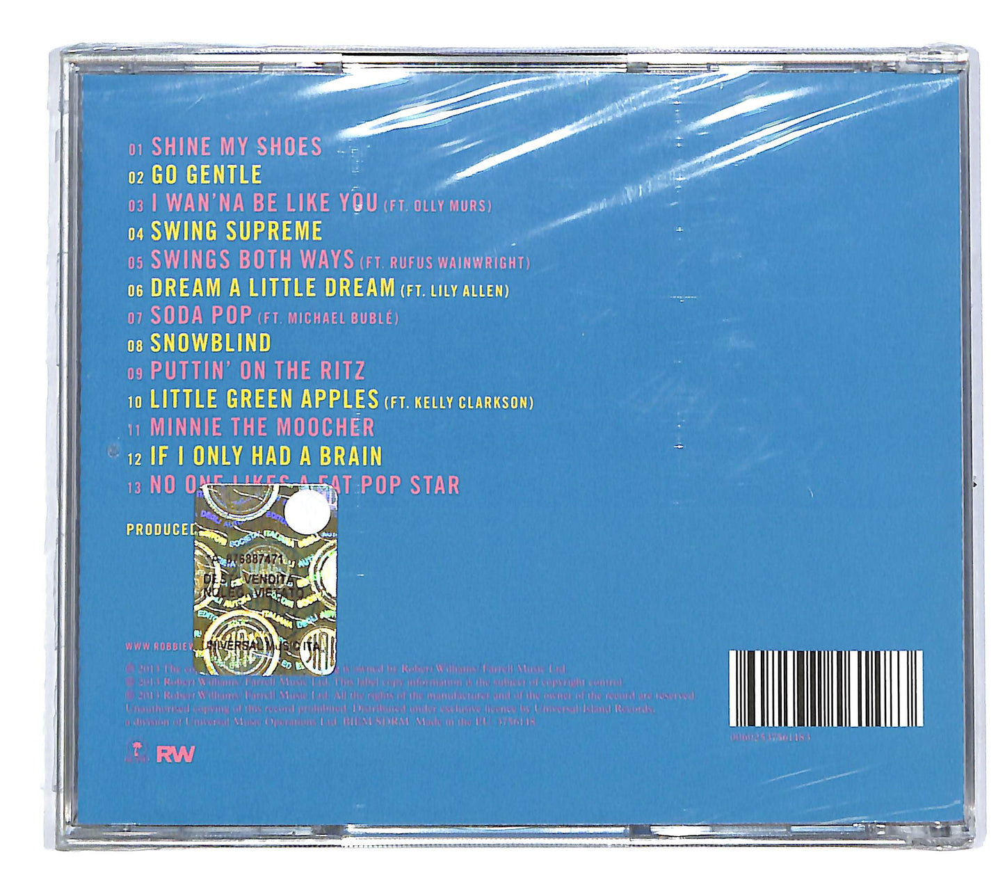 EBOND Robbie Williams - Swings Both Ways CD CD047909