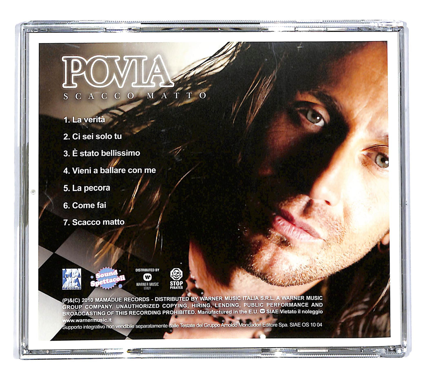 EBOND Povia - Scacco Matto EDITORIALE CD CD047942