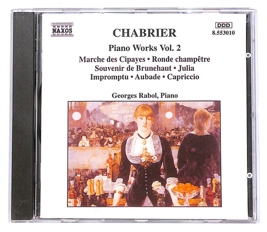EBOND Chabrier, Georges Rabol - Piano Works Vol. 2 CD CD063064