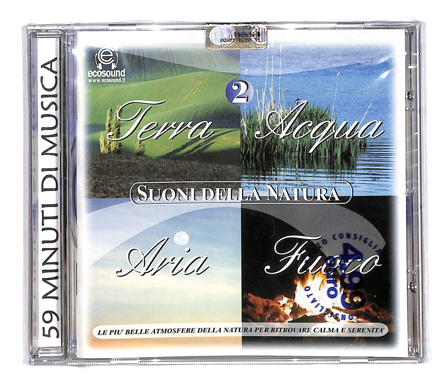 EBOND Various - terra acqua aria fuoco vol.2 EDITORIALE CD CD064636