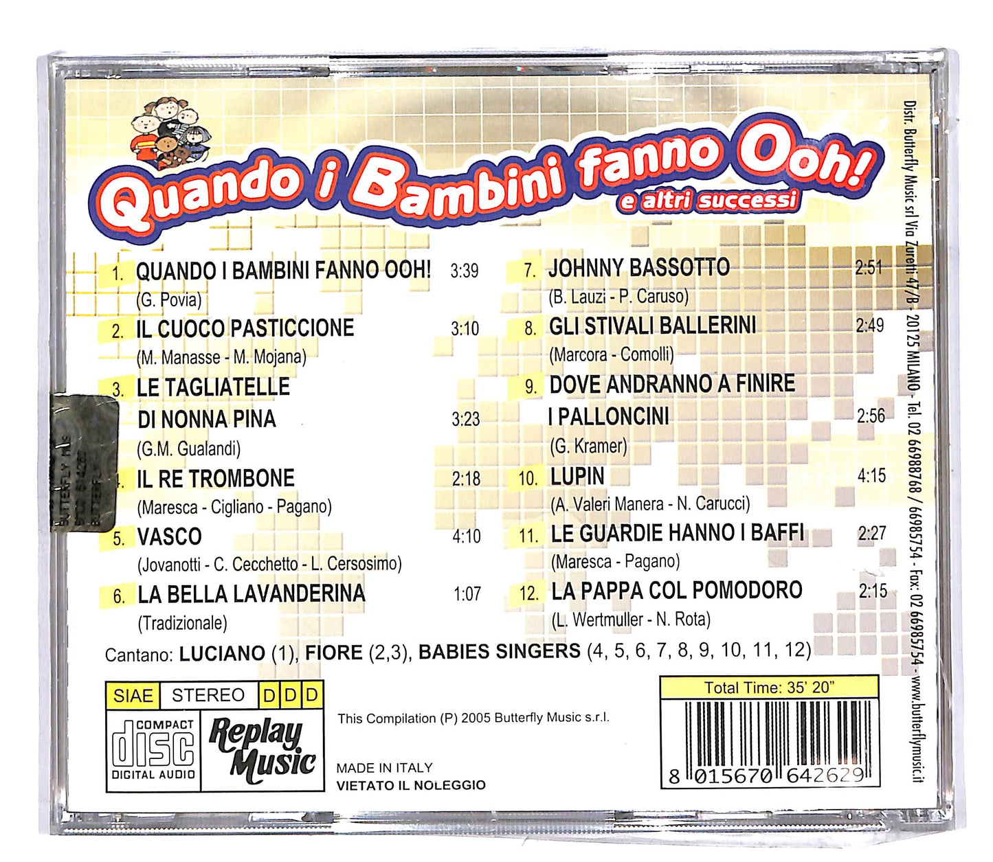 EBOND Various - quando i bambini fanno ooh CD CD064656