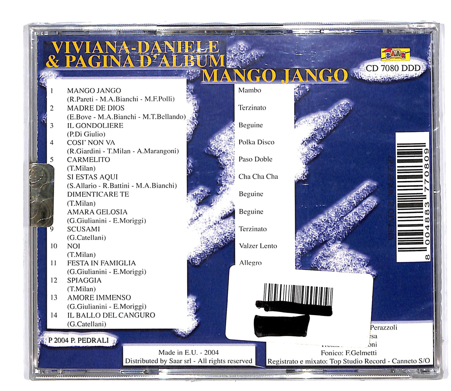 EBOND Viviana Daniene - Mango Jango CD CD064660