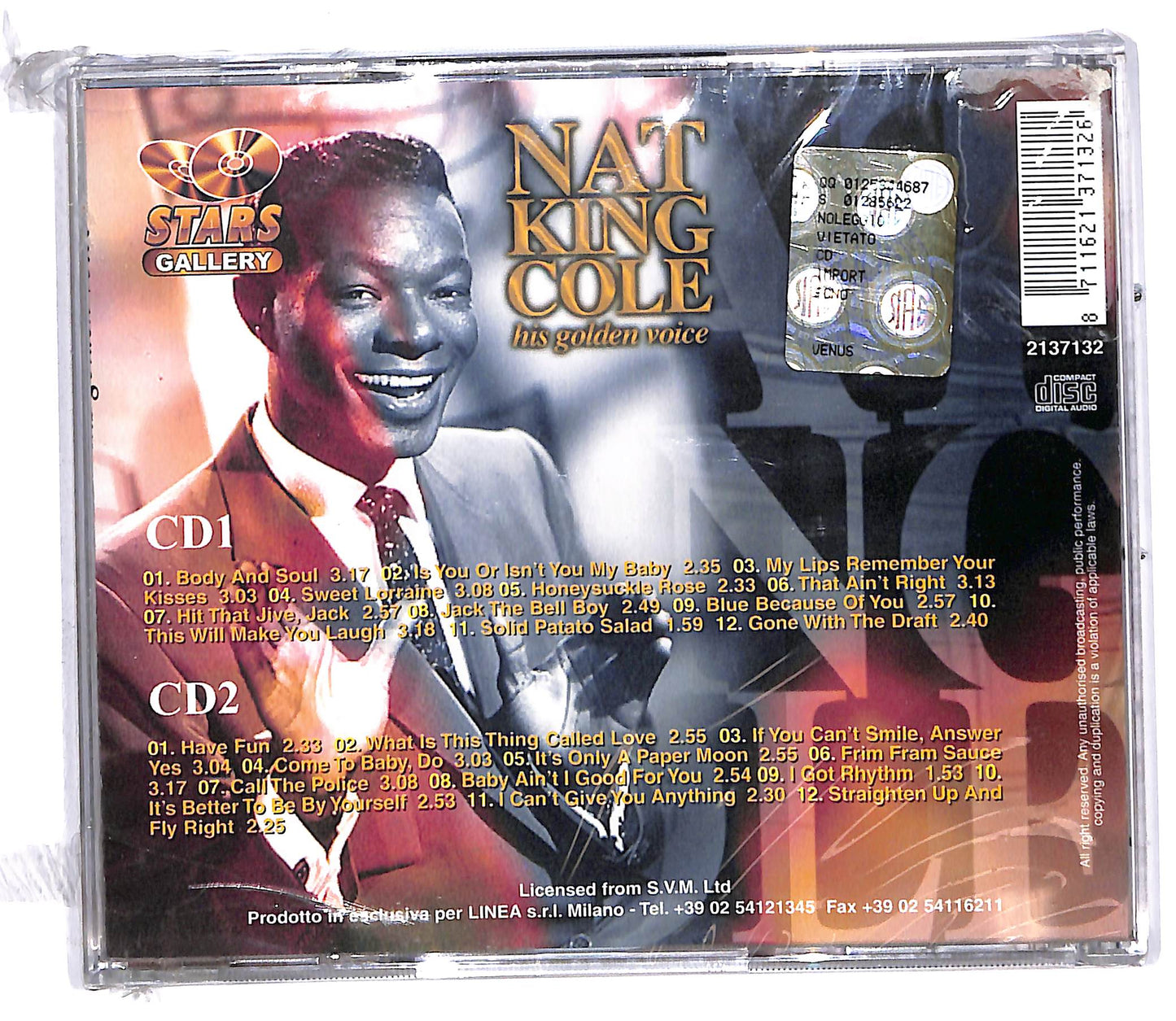 EBOND Nat King Cole - his Golden Voice ( 2 dischi) CD CD064754
