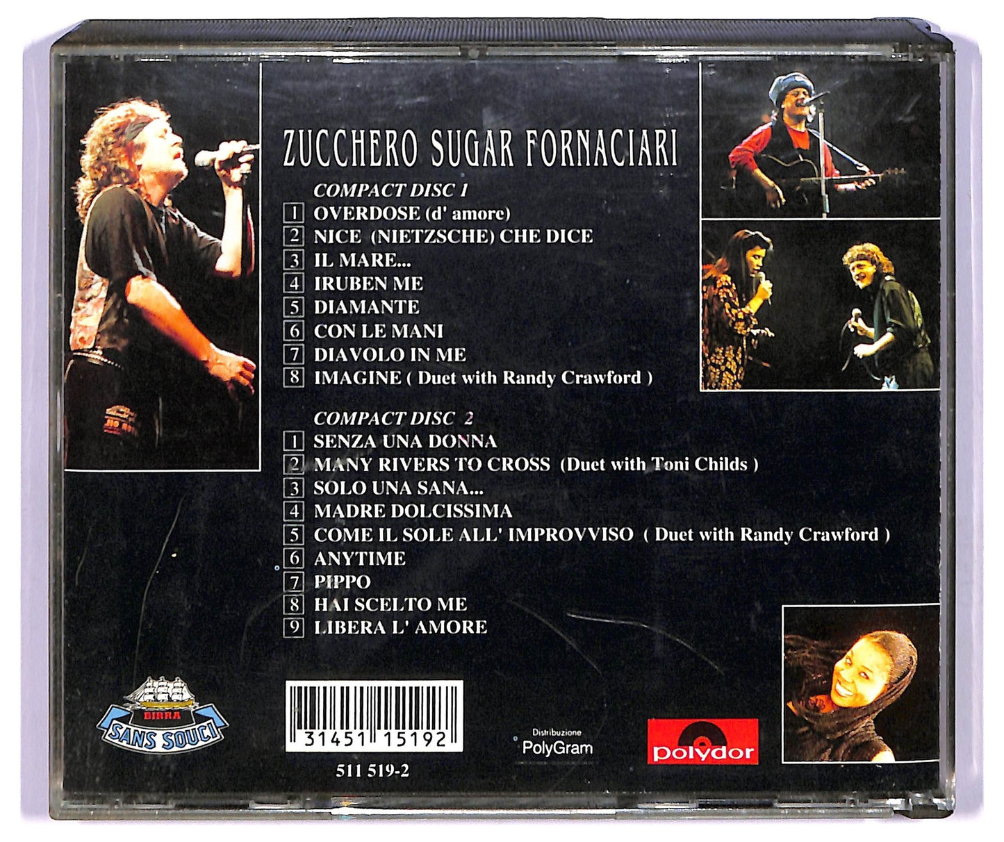 EBOND Zucchero - Uykkep? Live At The Kremlin CD CD068352