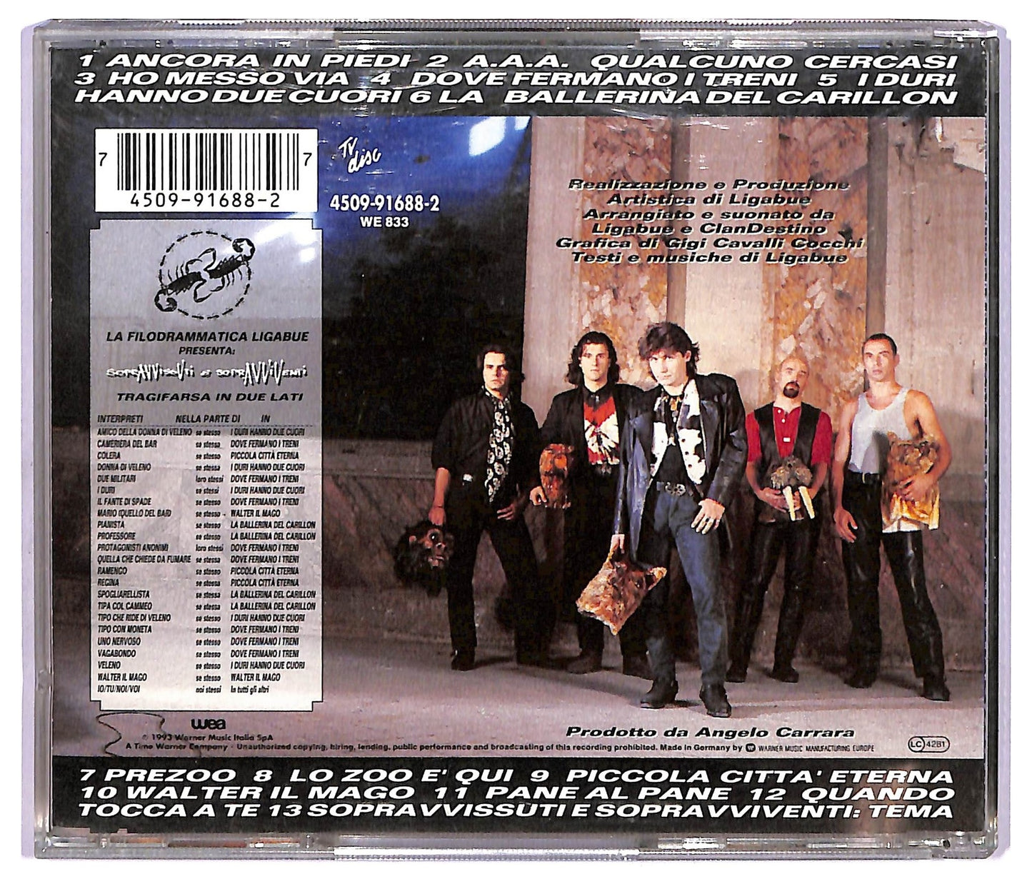 EBOND Ligabue - Sopravvissuti E Sopravviventi CD CD068446