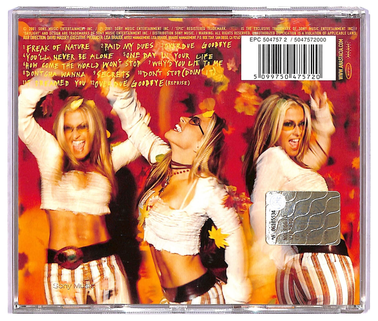 EBOND Anastacia - Freak Of Nature CD CD068511