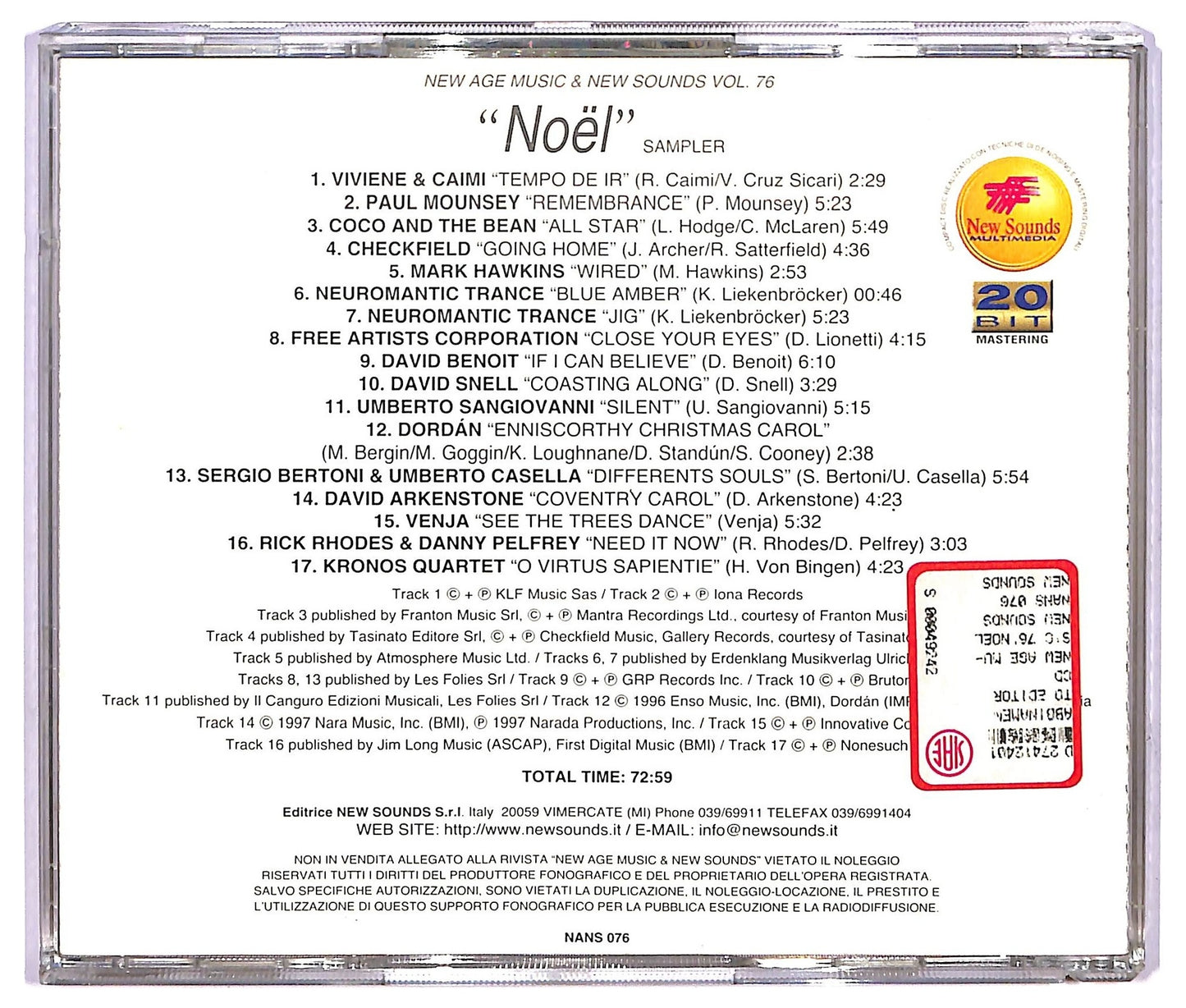 EBOND Various - Noel CD CD068523