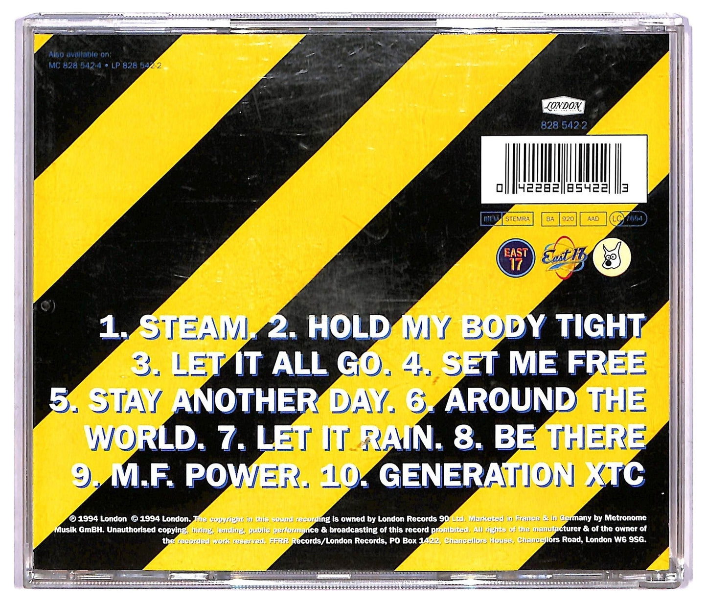 EBOND East 17 - Steam CD CD068642