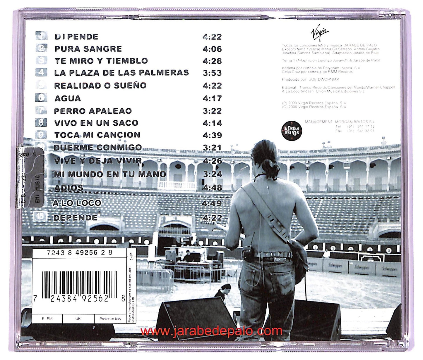 EBOND Jarabe De Palo - Depende CD CD069012