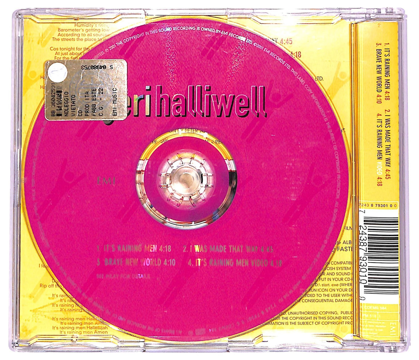 EBOND Geri Halliwell - It's Raining Men CD CD069045