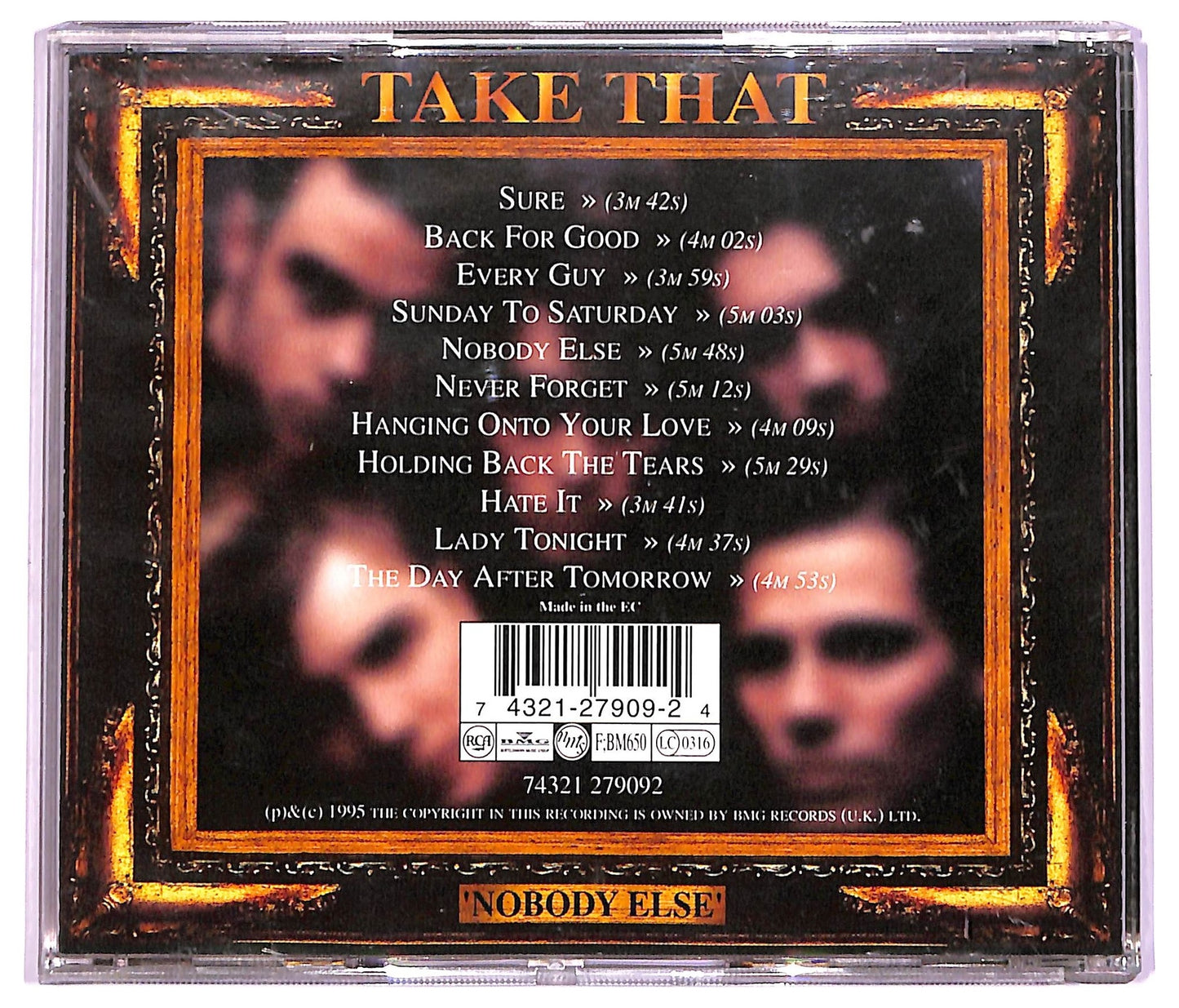 EBOND Take That - Nobody Else CD CD069204