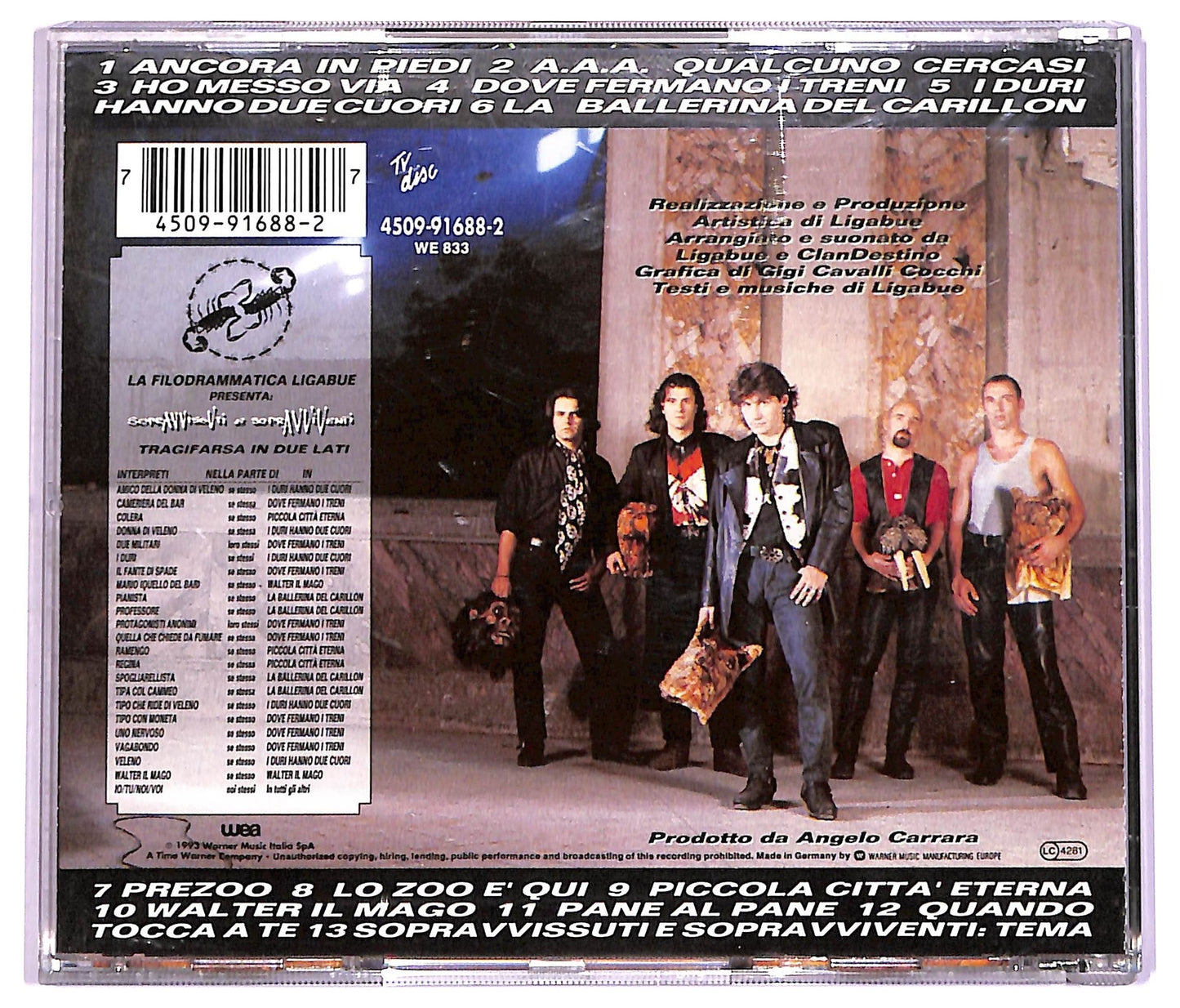 EBOND Ligabue - Sopravvissuti E Sopravviventi CD CD069329