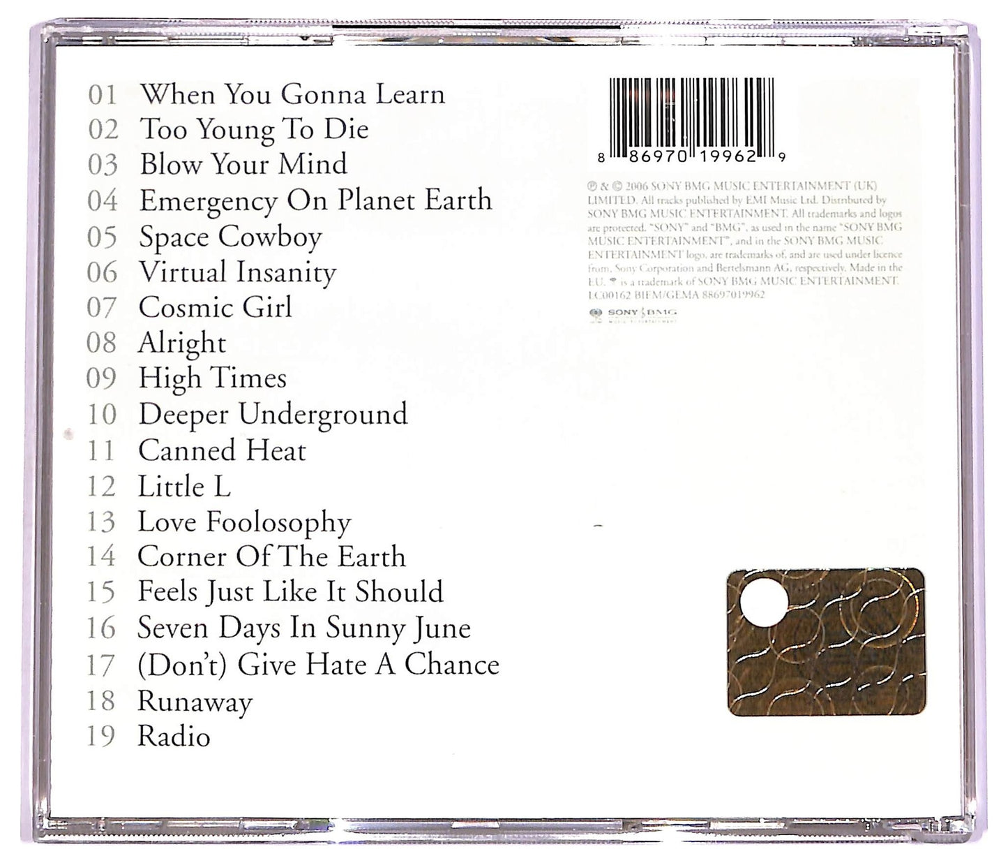EBOND Jamiroquai - High Times (Singles 1992,2006) CD CD069462
