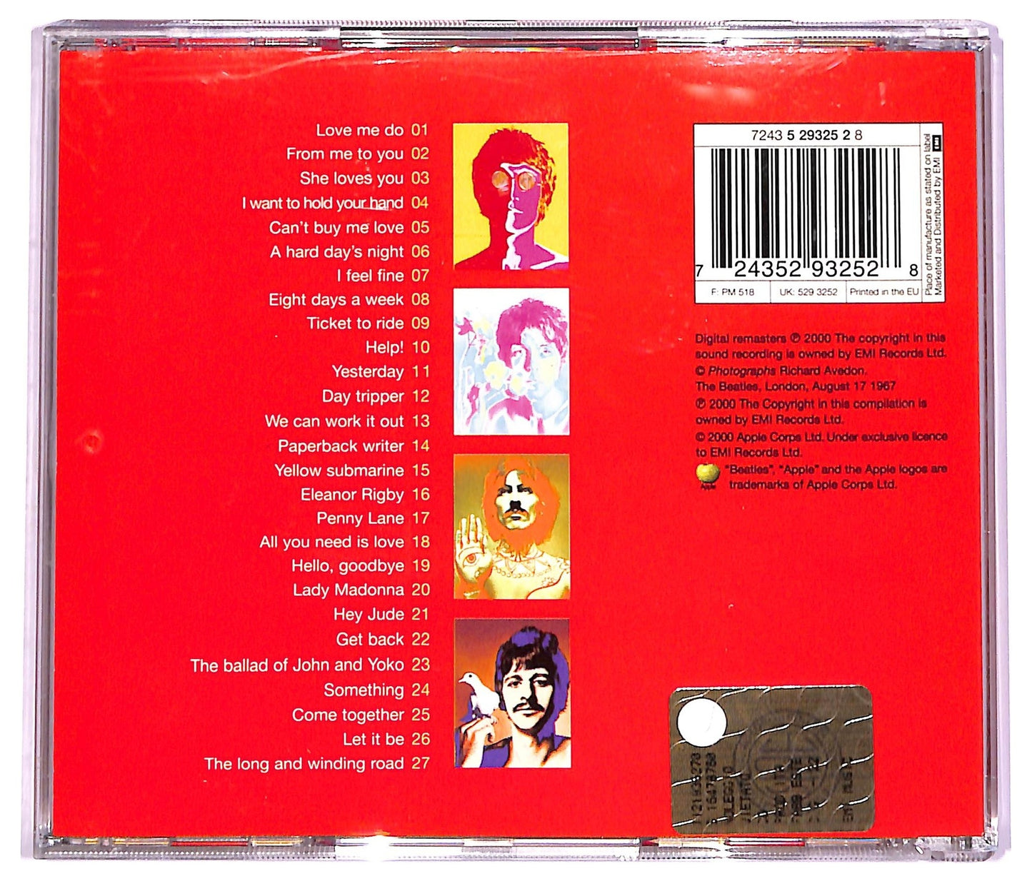 EBOND The Beatles - 1 CD CD069463