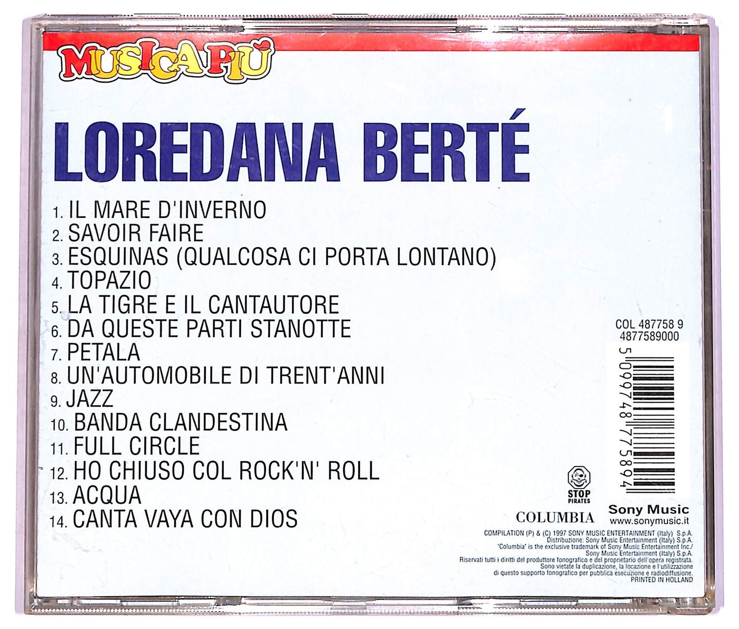 EBOND Loredana Berte - Loredana Berte CD CD069732