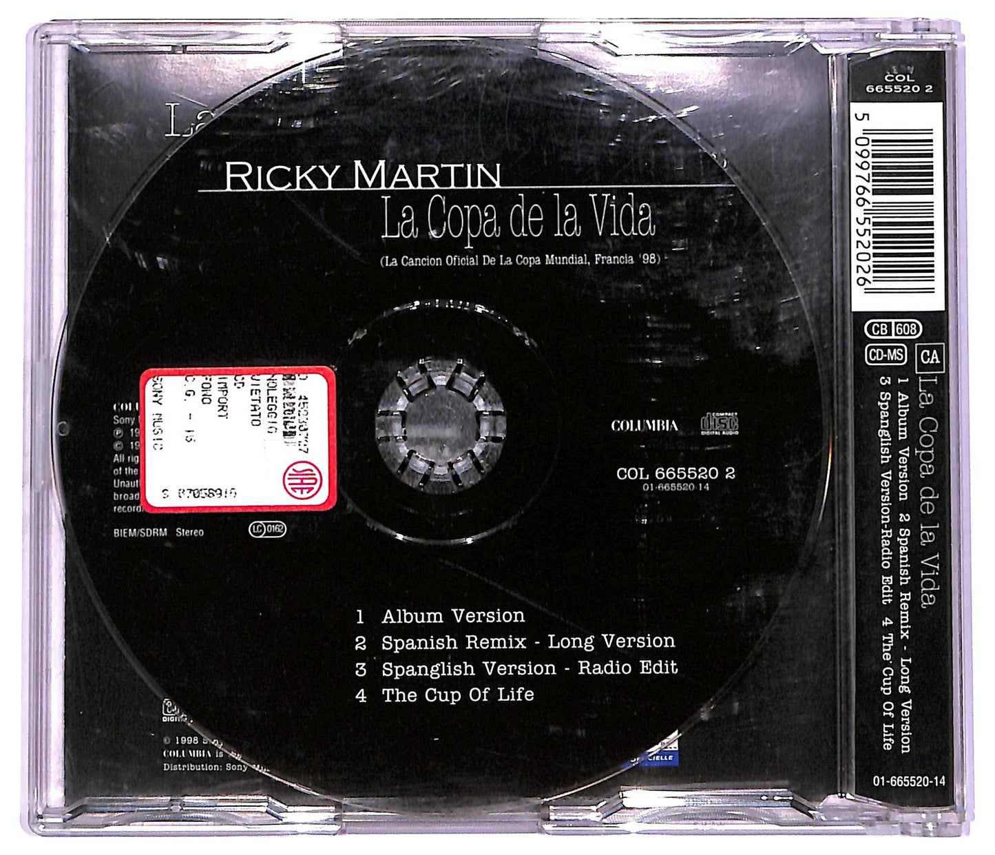 EBOND Ricky Martin - La Copa De La Vida CD CD069914