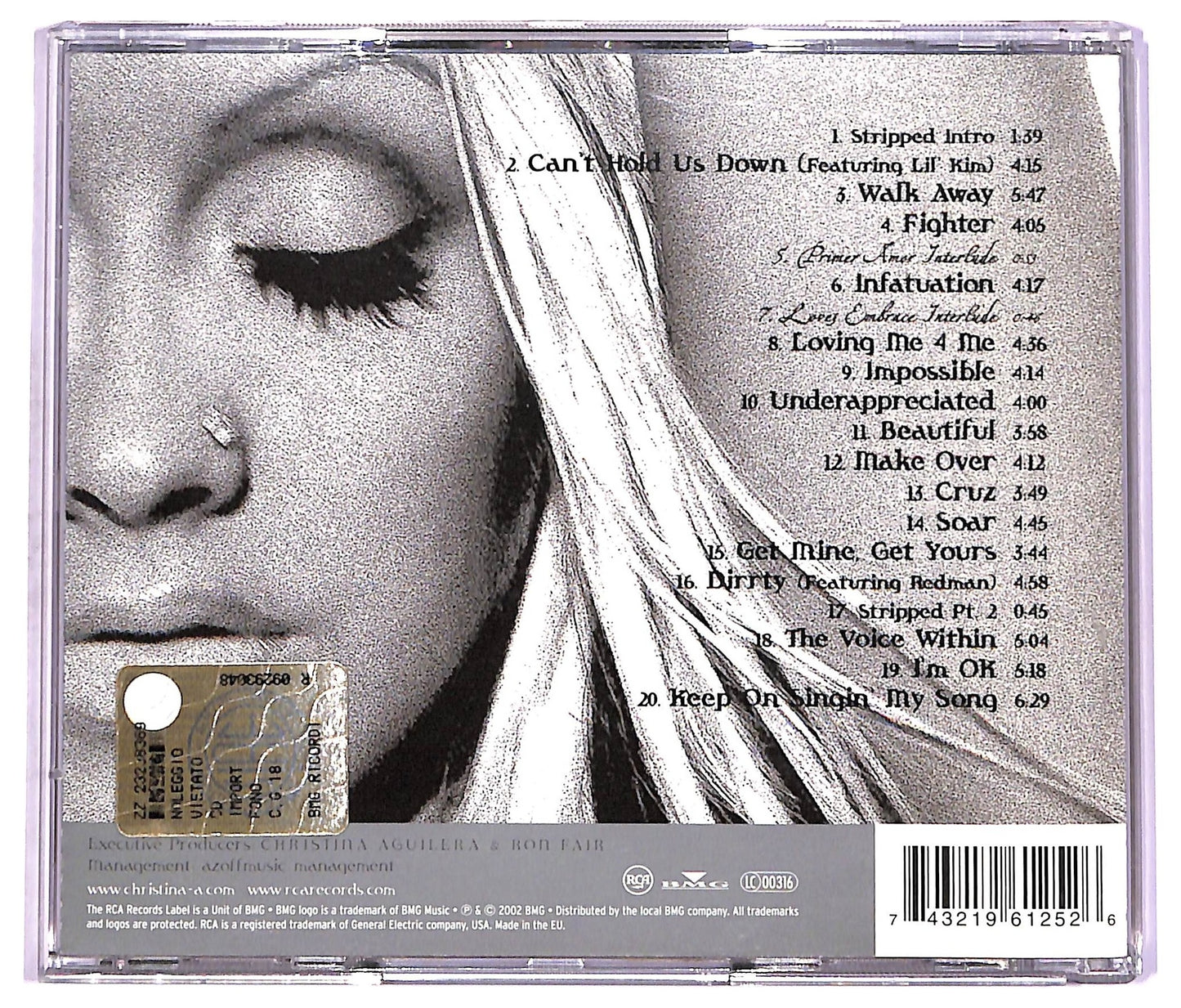 EBOND Christina Aguilera - Stripped CD CD069942