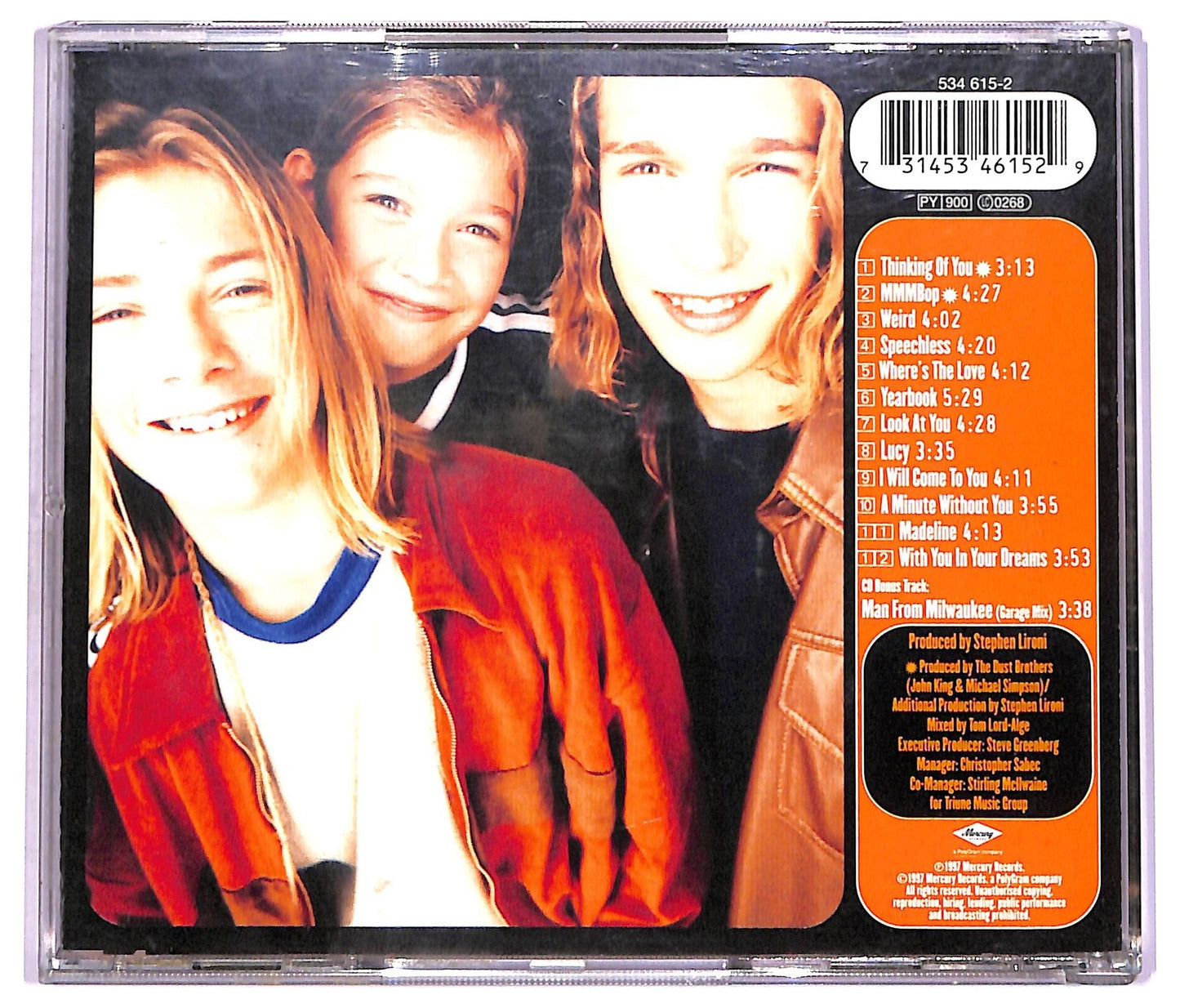 EBOND Hanson - Middle Of Nowhere CD CD069965