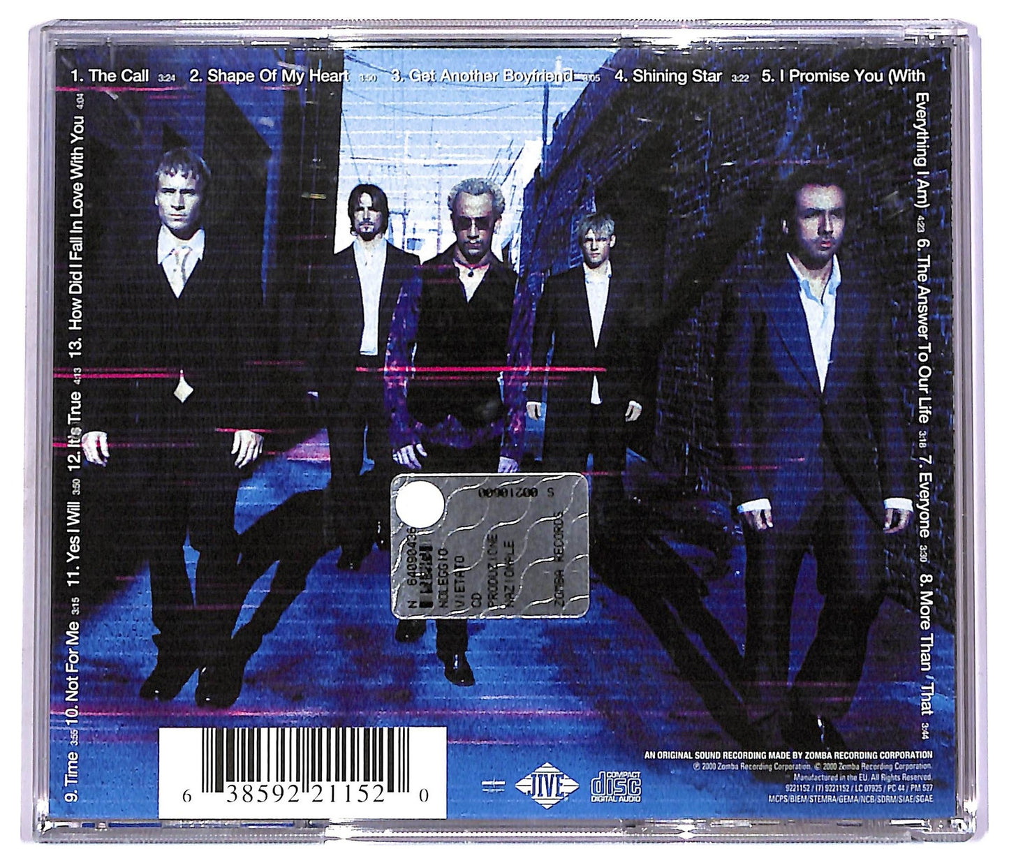 EBOND Backstreet Boys - Black & Blue CD CD070003
