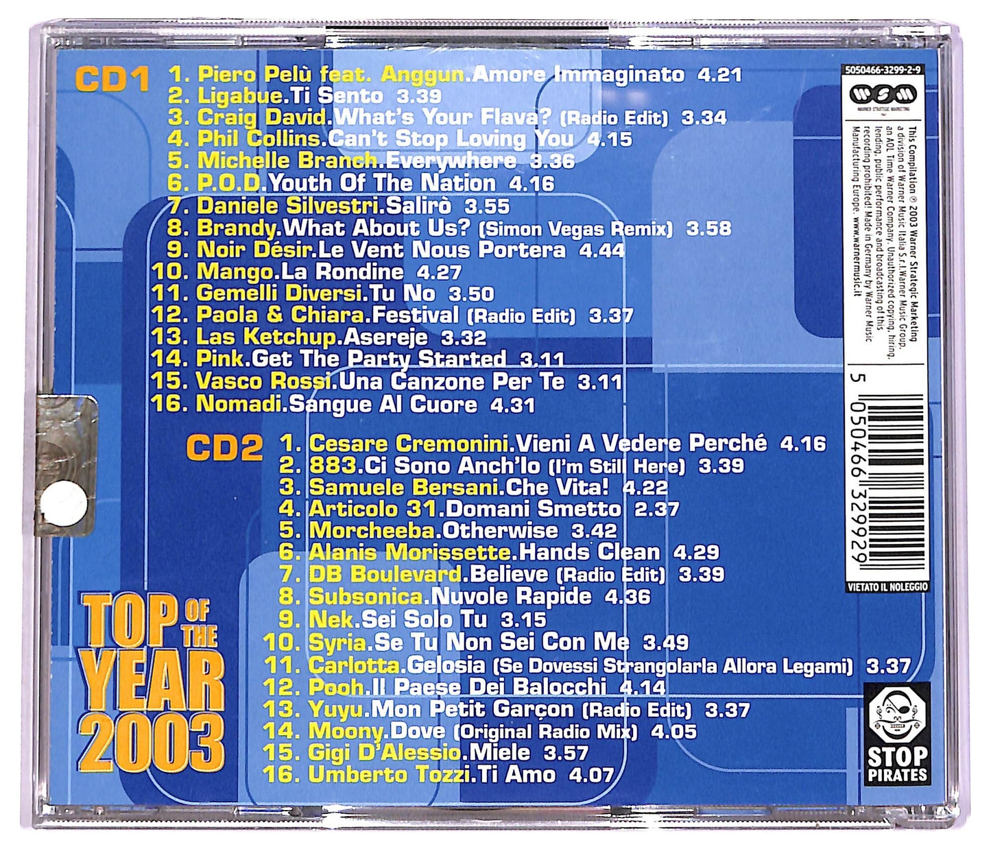 EBOND Top Of The Year 2003 CD CD070019