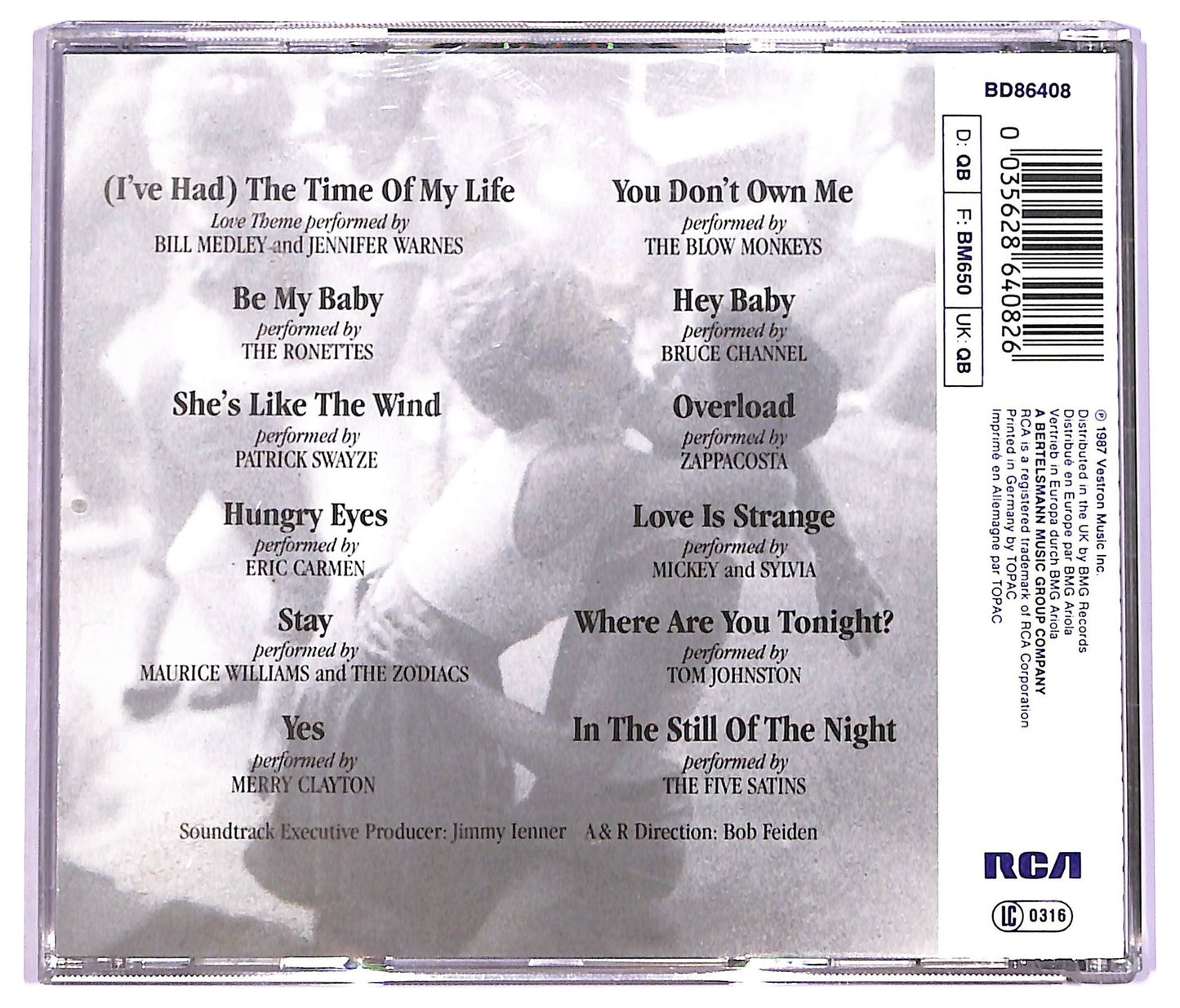 EBOND Dirty Dancing (Selections From The Original Soundtrack) CD CD070037