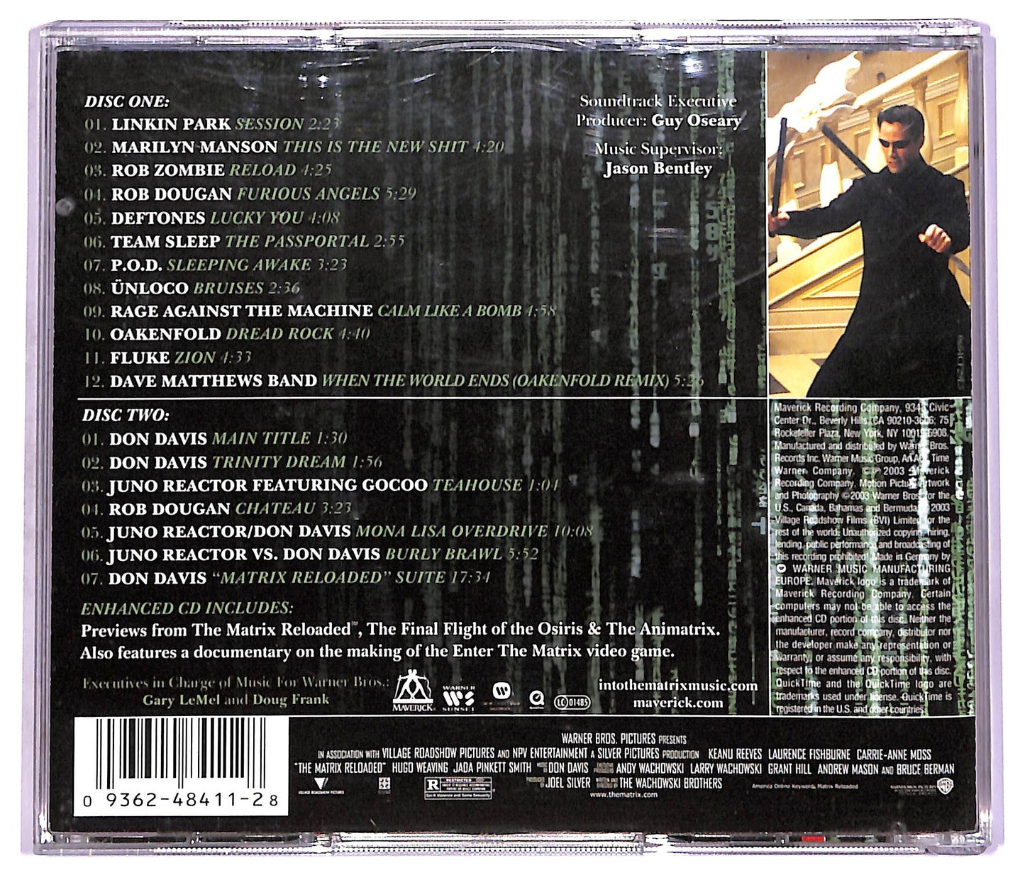 EBOND Various - The Matrix Reloaded: The Album CD CD070040