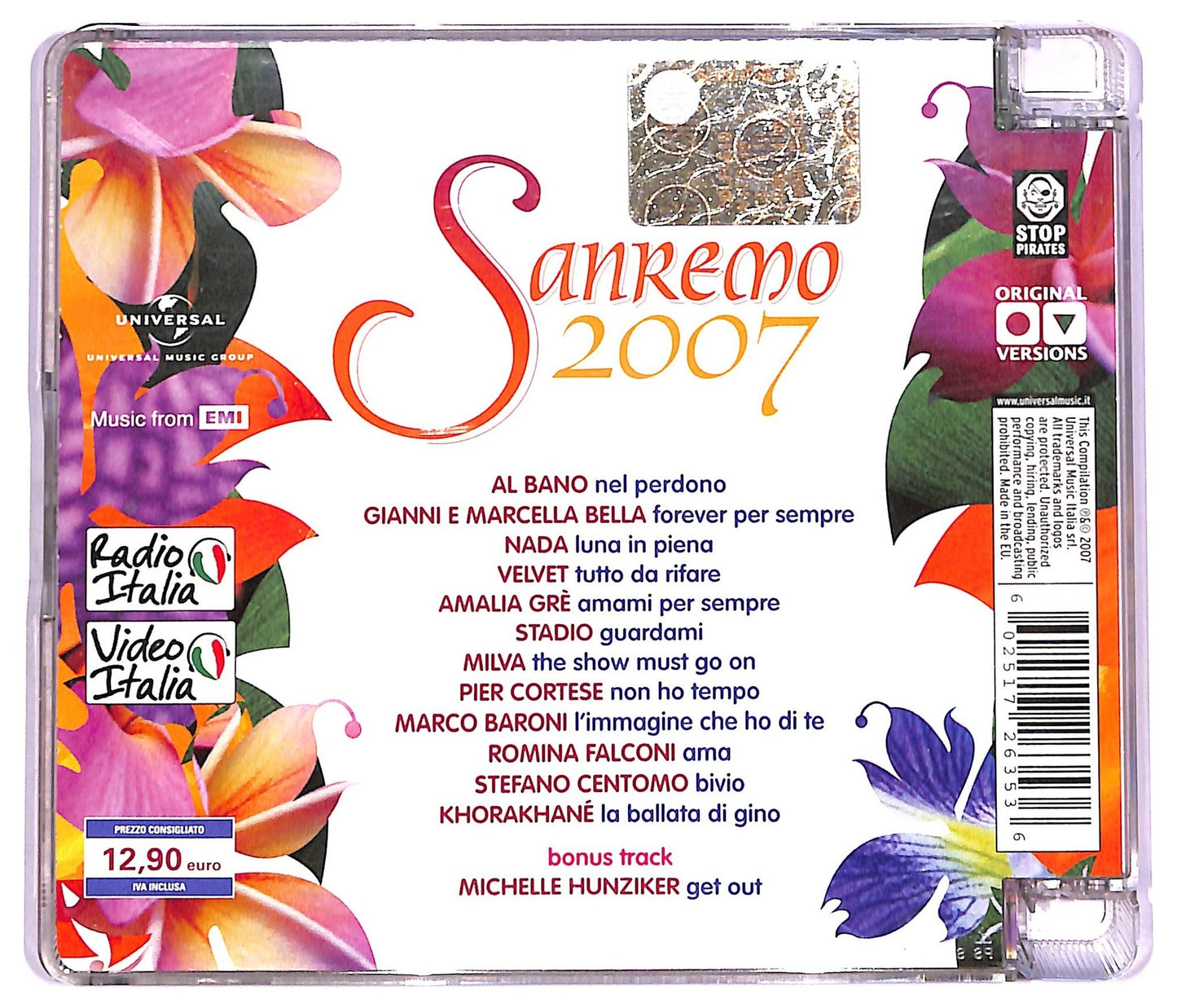 EBOND Sanremo 2007 CD CD070112