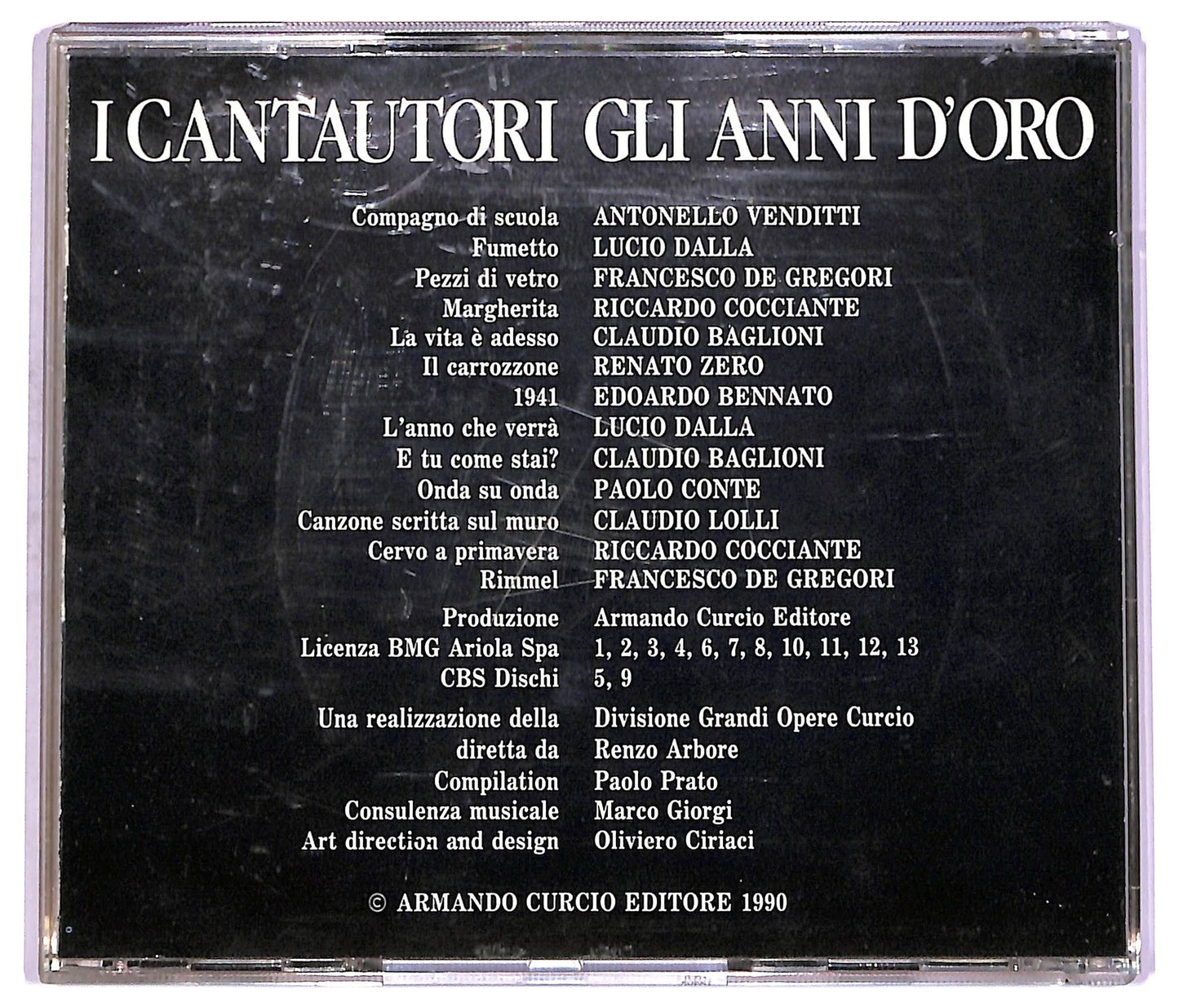 EBOND Various - I Cantautori - Gli Anni D'Oro CD CD070208
