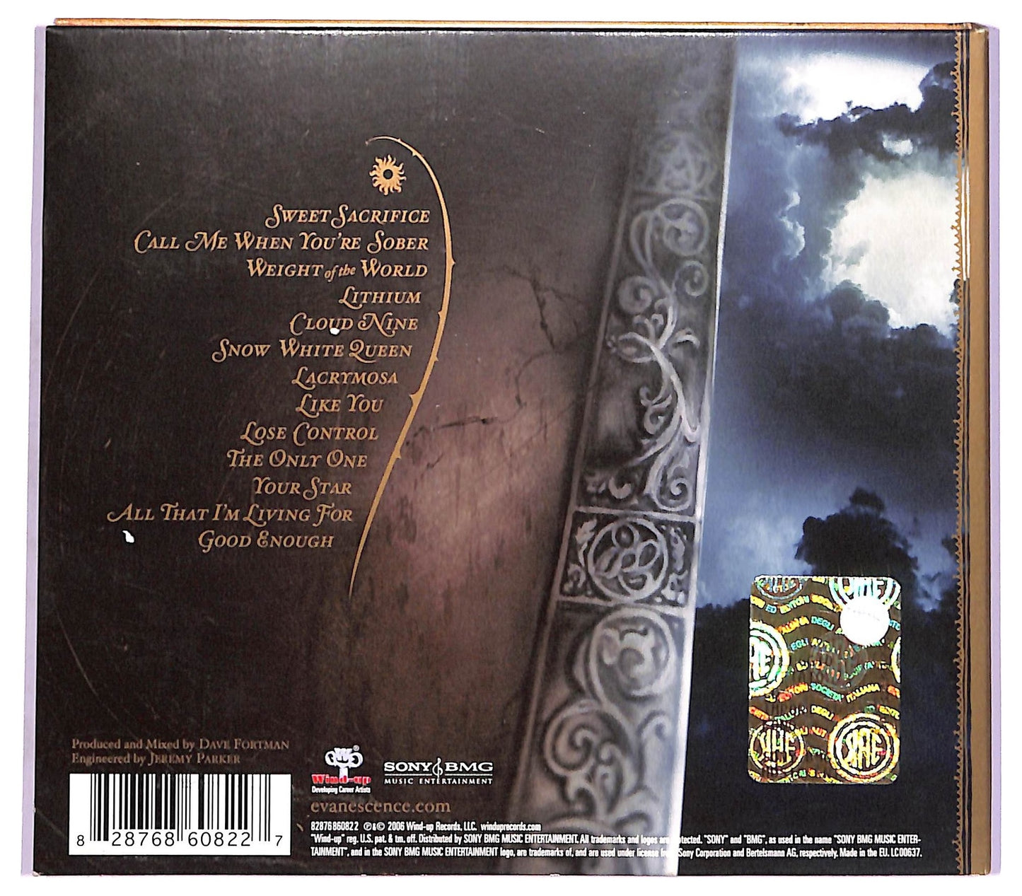 EBOND Evanescence - The Open Door CD CD070325