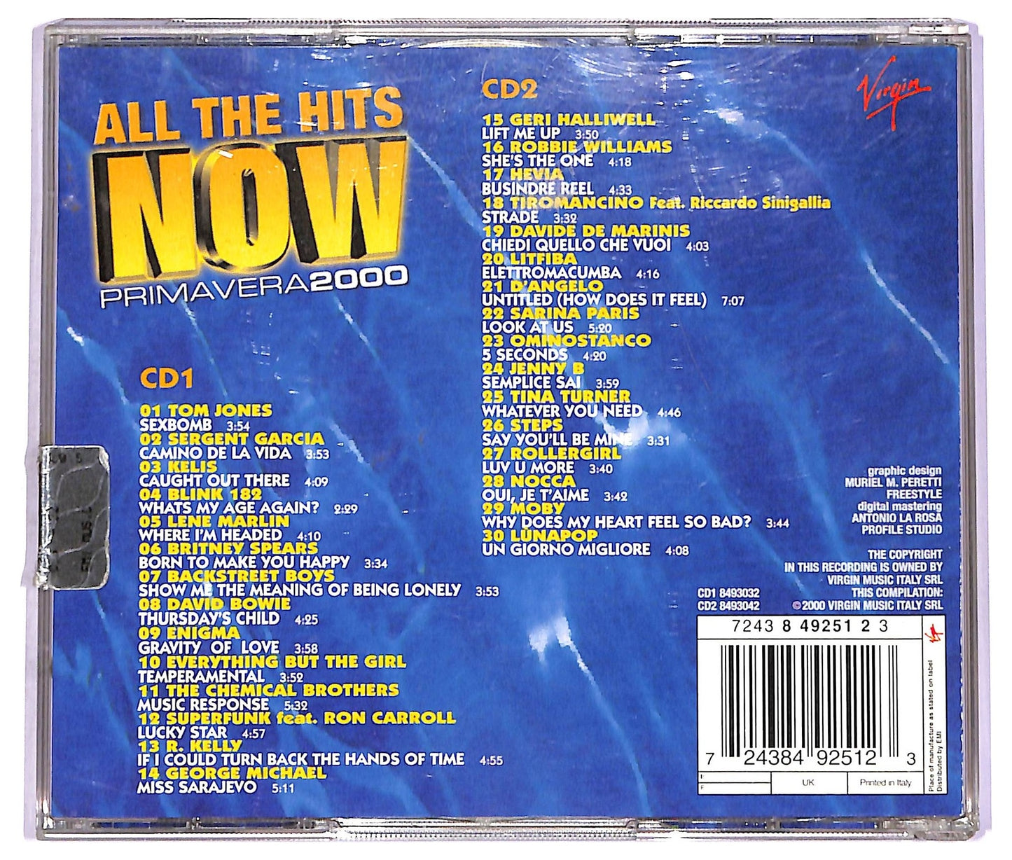 EBOND All The Hits Now Vol.1 (Primavera 2000) CD CD070702
