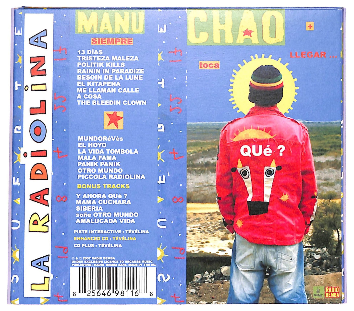 EBOND Manu Chao - La Radiolina CD CD070933