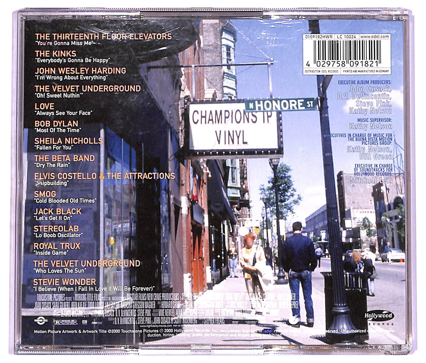 EBOND Various - High Fidelity (original Soundtrack) CD CD070947