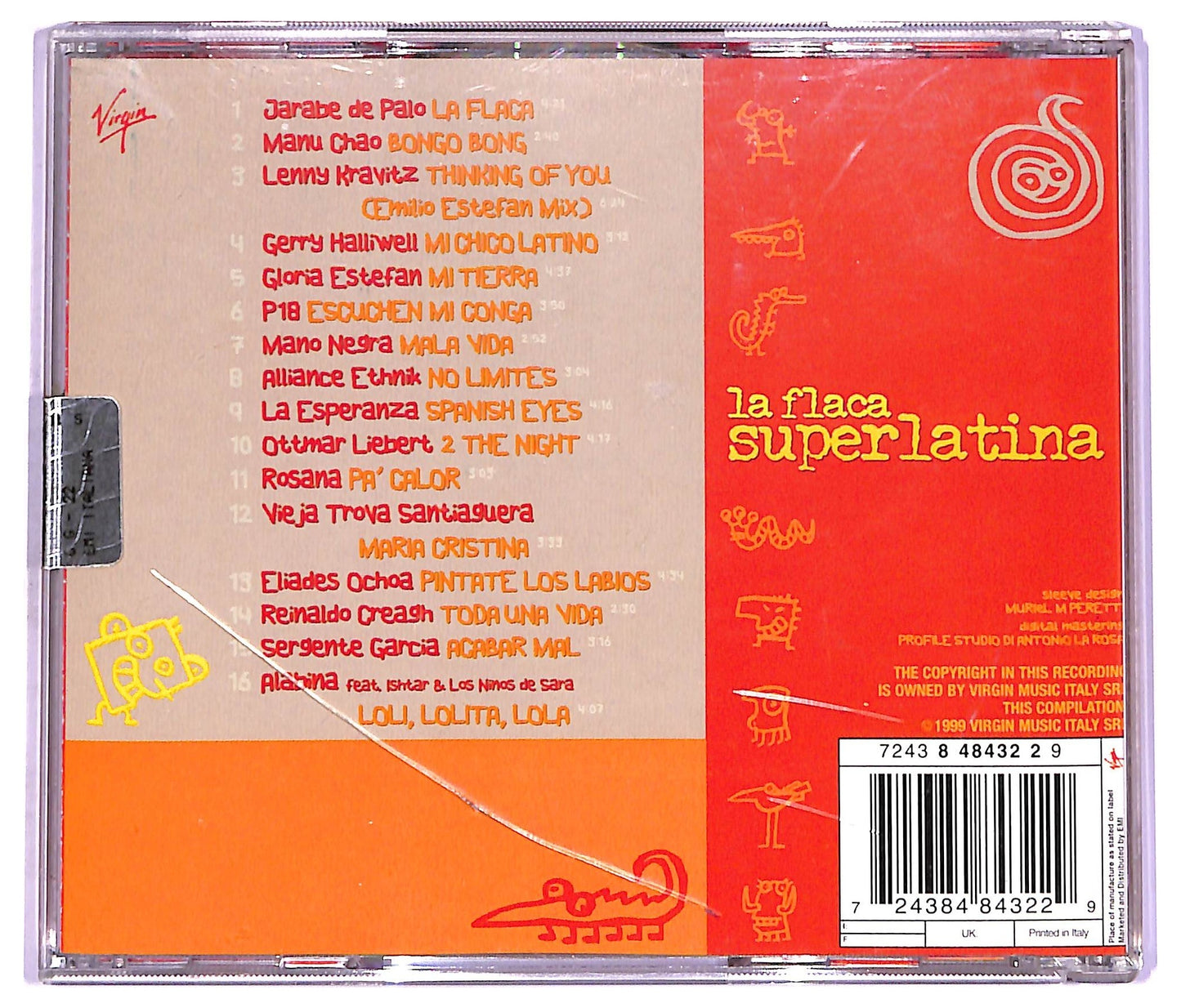 EBOND Various - La Flaca Superlatina ALBUM JEWEL CASE CD CD071113